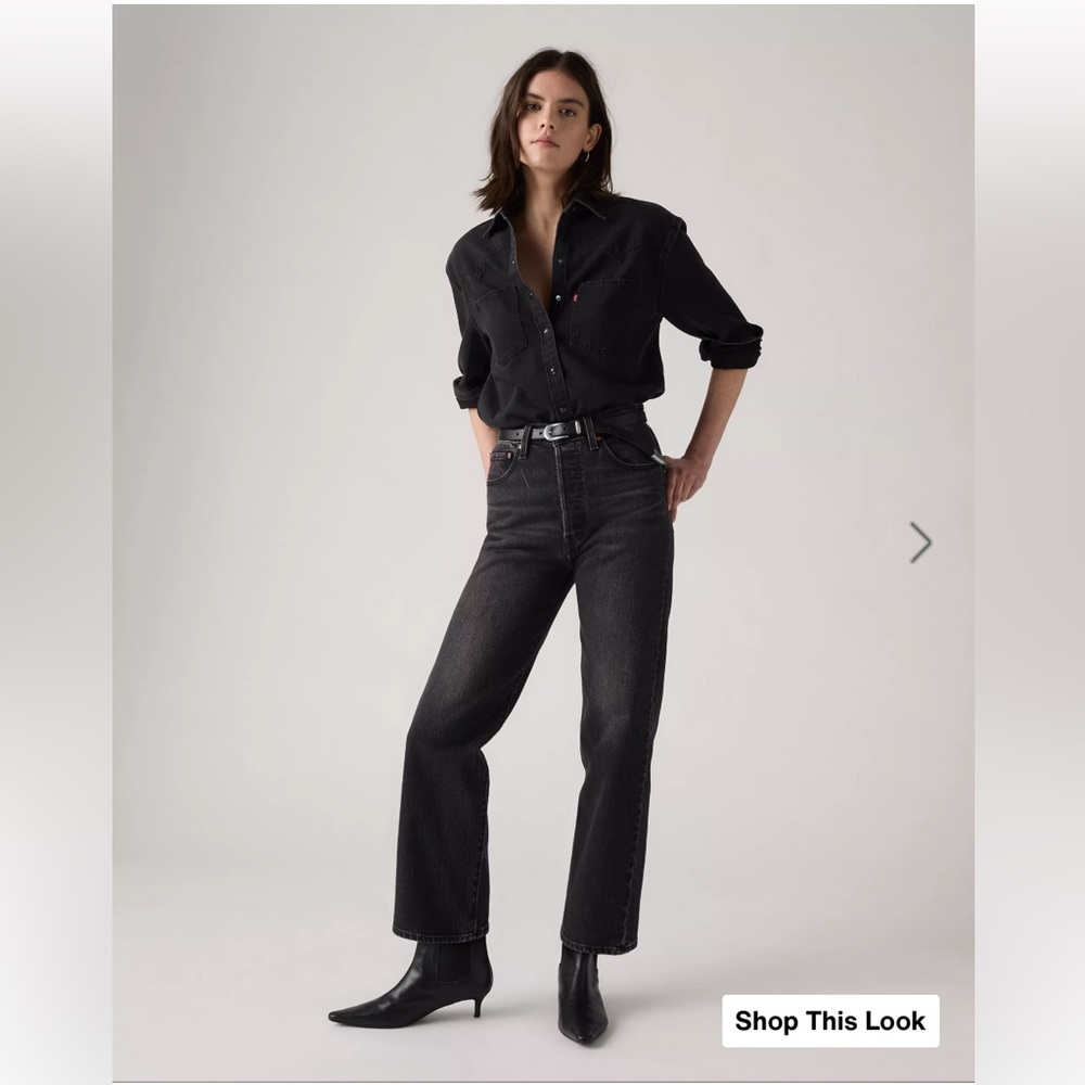 Levi's Ribcage Straight Leg Jeans